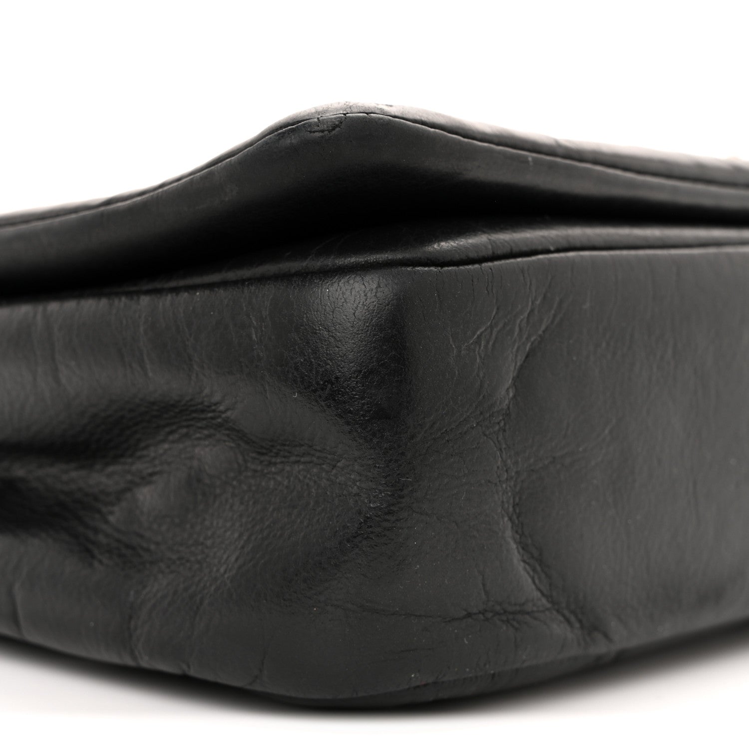 Chanel Calfskin Diamond Embossed New Chic Flap Black 9 of 13