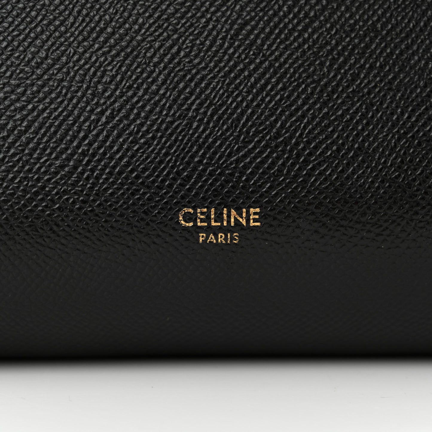 Grained Calfskin Nano Belt Bag Black
