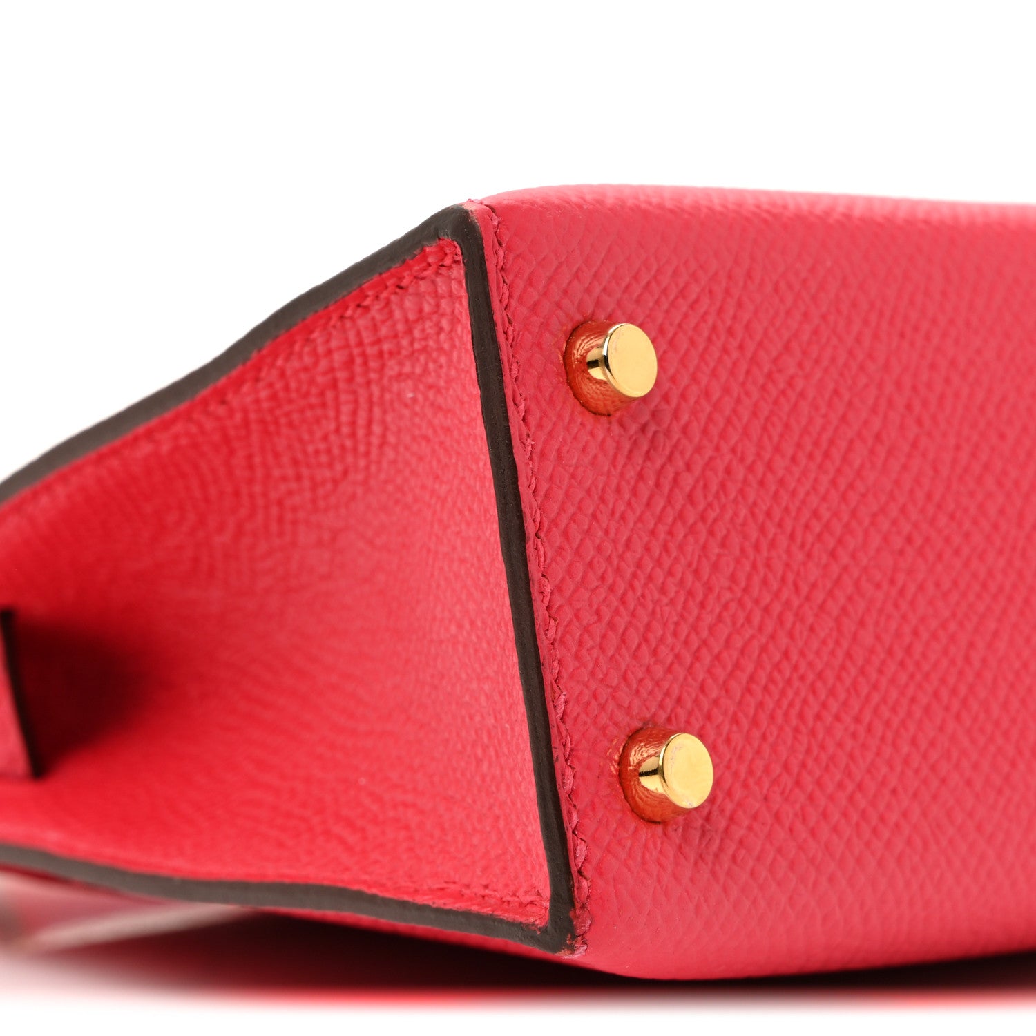 Hermes Epsom Mini Kelly Sellier 20 Rose Extreme 24 of 43