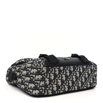 Christian Dior Homme Oblique Explorer Messenger  Blue 4 of 10