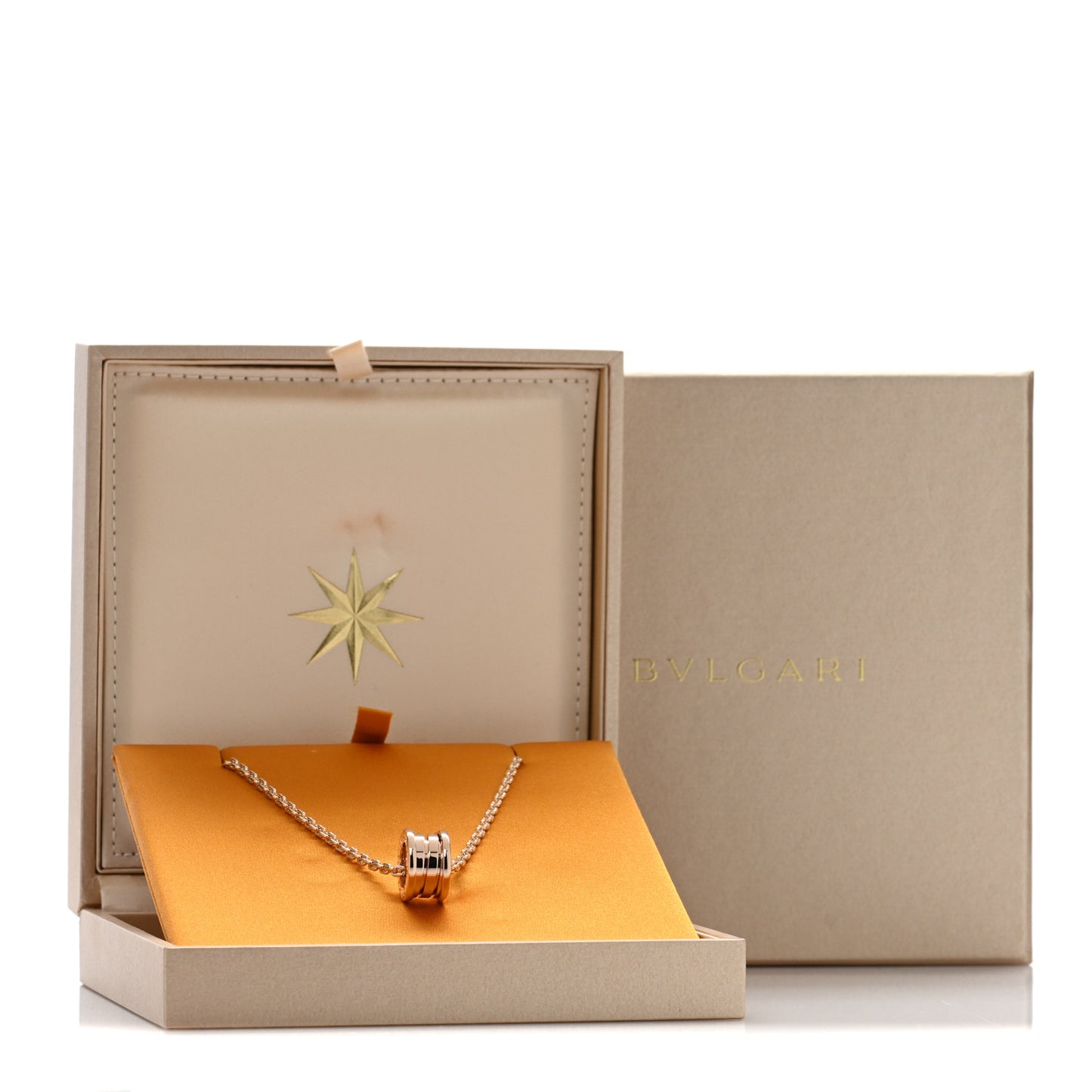 18K Rose Gold B.Zero1 Pendant Necklace
