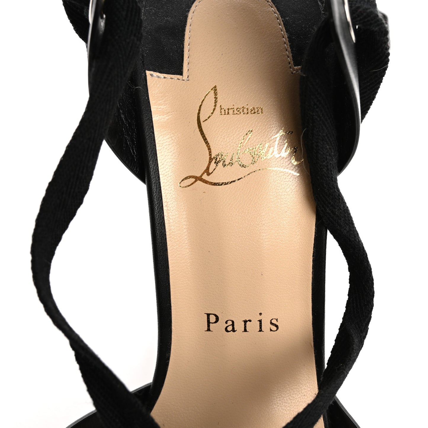 Shiny Calfskin Tribuli 140 Wedge Sandals 36 Black