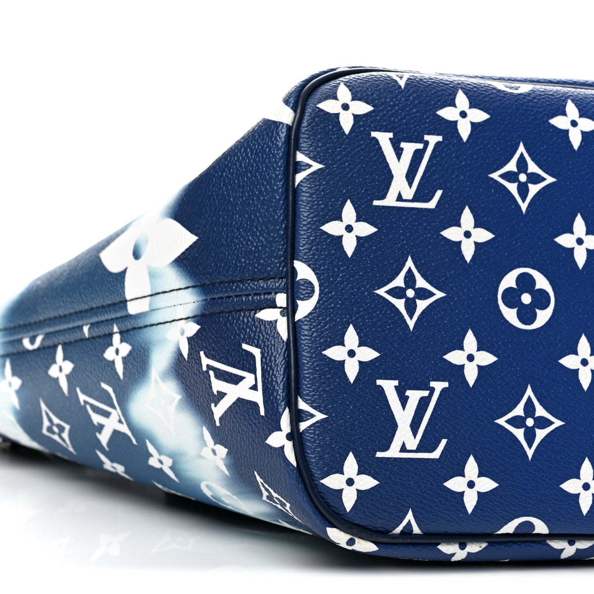 Louis Vuitton Monogram Escale Neverfull MM Blue 10 of 12