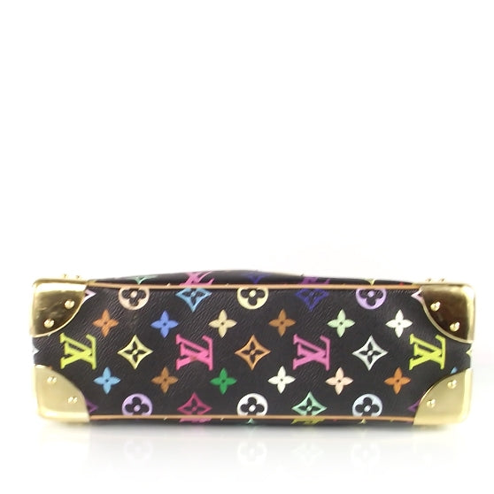 Louis Vuitton Monogram Multicolor Boulogne Black 4 of 9