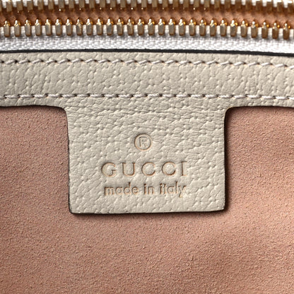 Gucci GG Supreme Monogram Les Pommes Small Ophidia Half Moon Hobo Beige Multicolor Mystic White 6 of 8