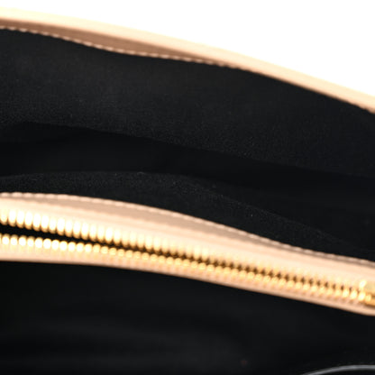 Saint Laurent Calfskin Y Quilted Monogram Small Loulou Chain Satchel Dark Beige 5 of 11