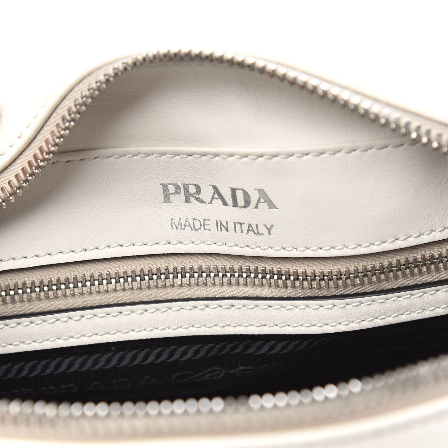 City Calf Monkey Print Camera Bag White Papaya