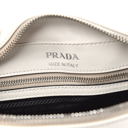 Prada City Calf Monkey Print Camera Bag White Papaya 6 of 9