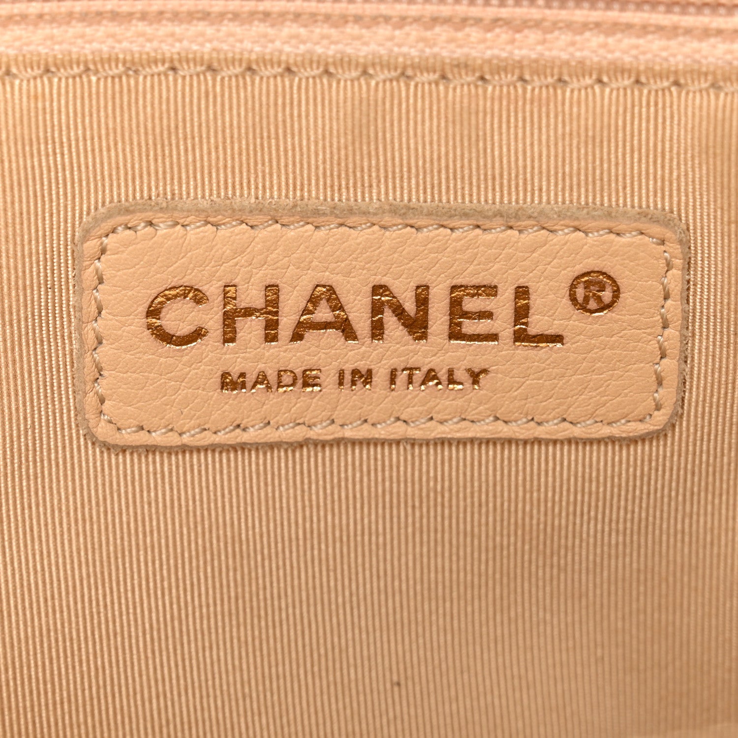 Chanel Caviar Quilted Grand Shopping Tote GST Beige 8 of 15