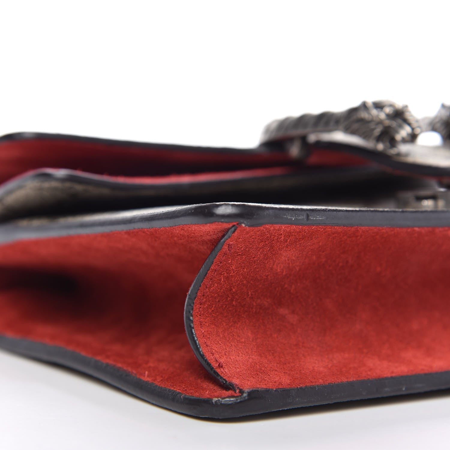 Gucci GG Supreme Monogram Mini Dionysus Shoulder Bag Hibiscus Red 6 of 11