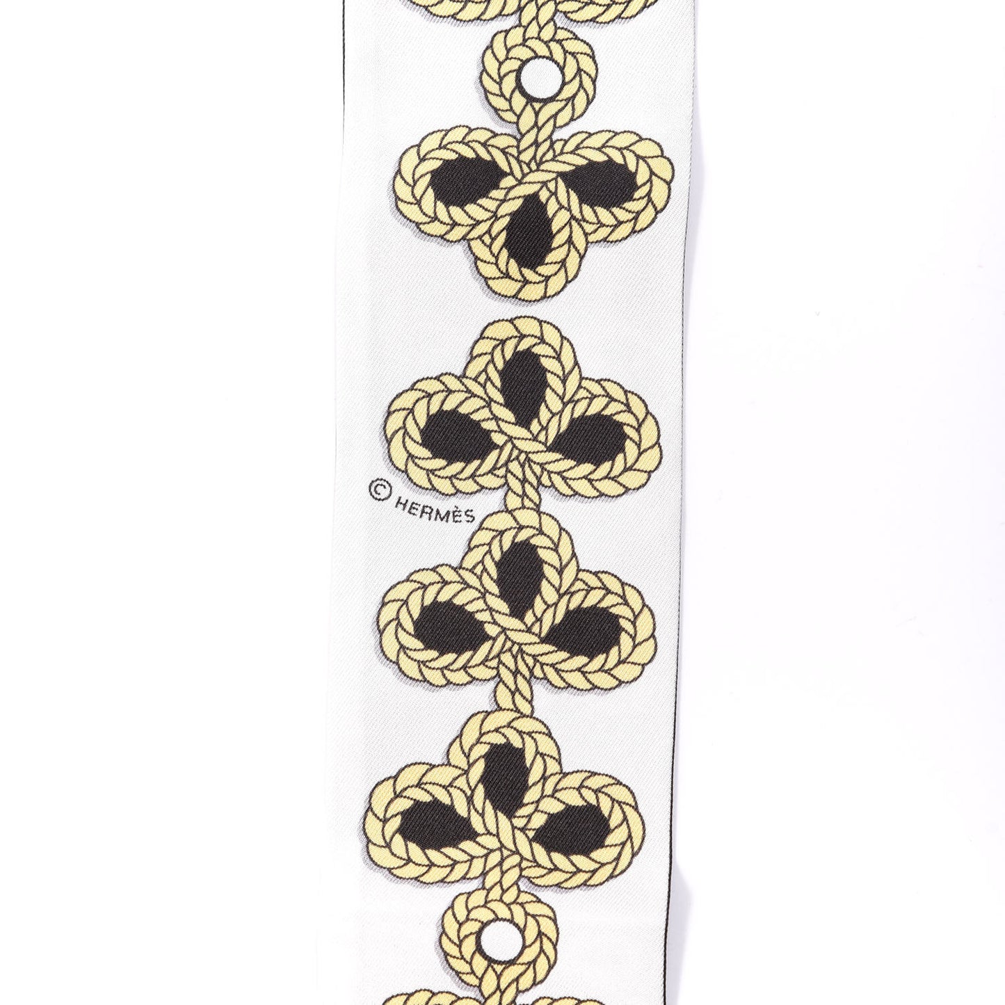 Silk Galons Et Brandebourg Twilly Black Gold White