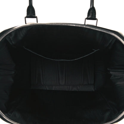 Louis Vuitton Jacquard Velvet Leopard Print Stephen Sprouse North South Bag Black 5 of 8