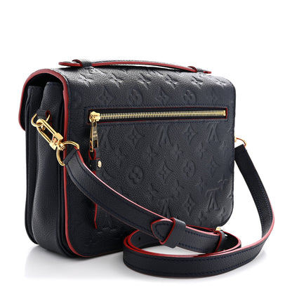 Louis Vuitton Empreinte Pochette Metis Marine Rouge 3 of 11