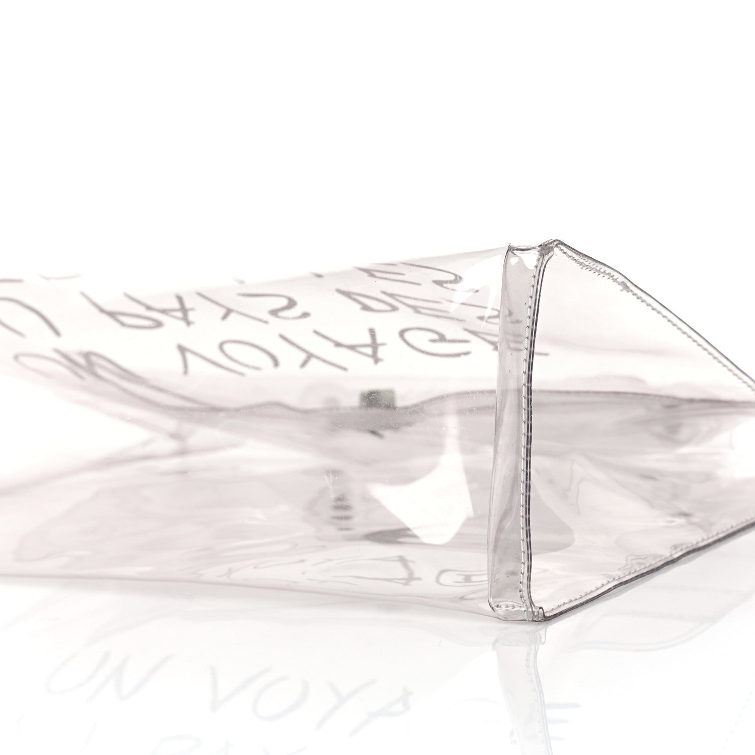Hermes Vinyl Souvenir De L'Exposition Kelly Transparent 7 of 10