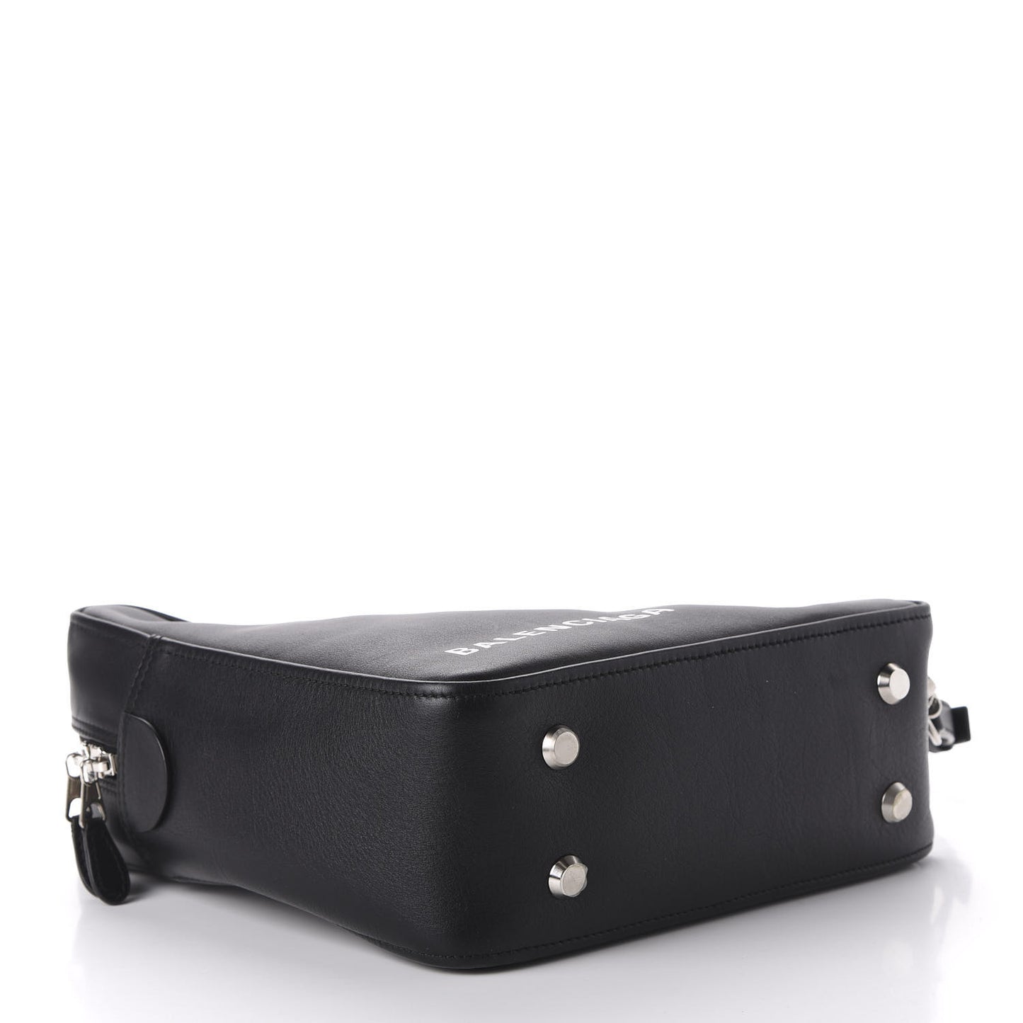 Calfskin S Triangle Duffle Black