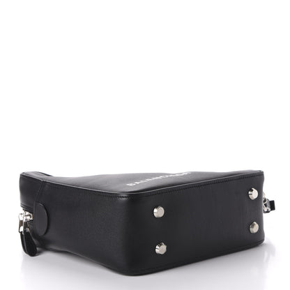 Balenciaga Calfskin S Triangle Duffle Black 4 of 9