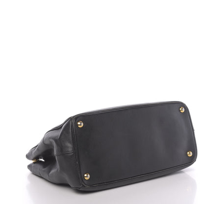 Prada Saffiano Medium Galleria Double Zip Tote Black 3 of 15
