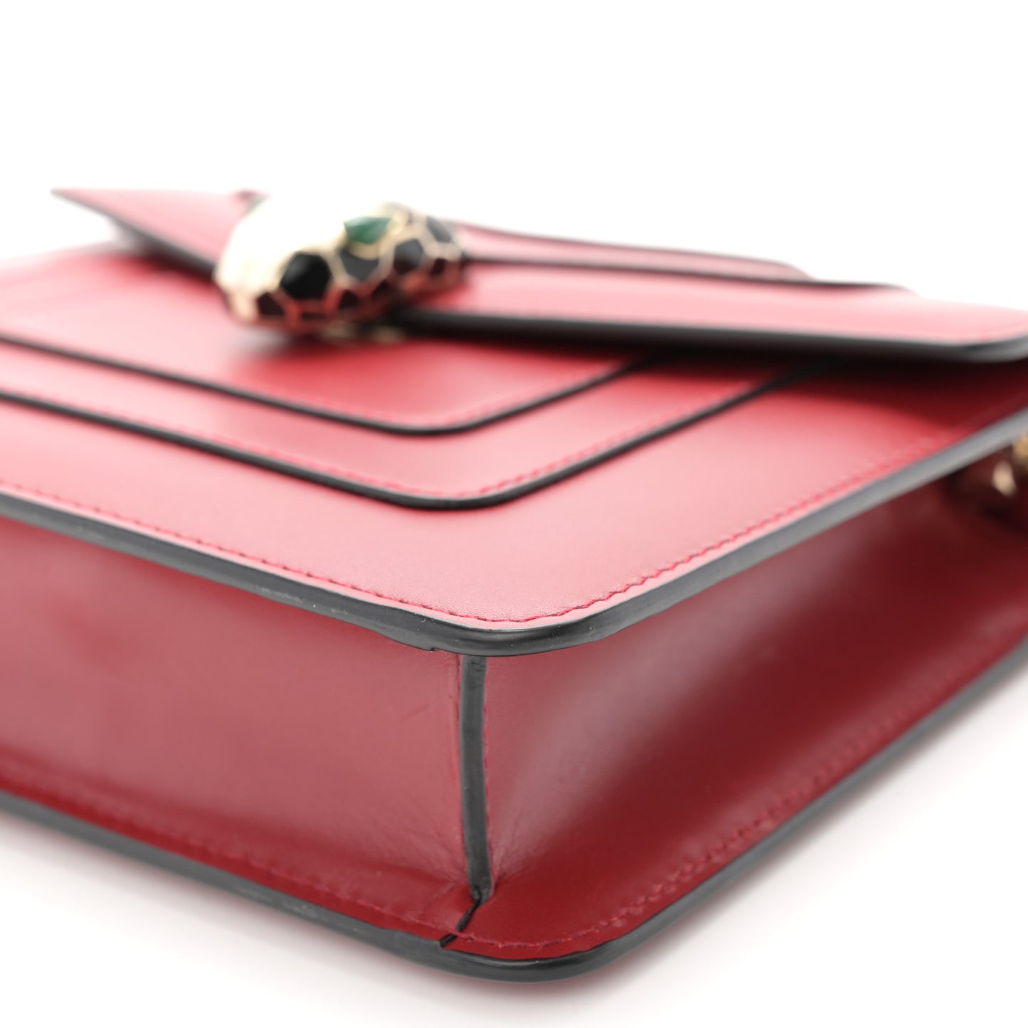 Calfskin Serpenti Forever Crossbody Bag Red