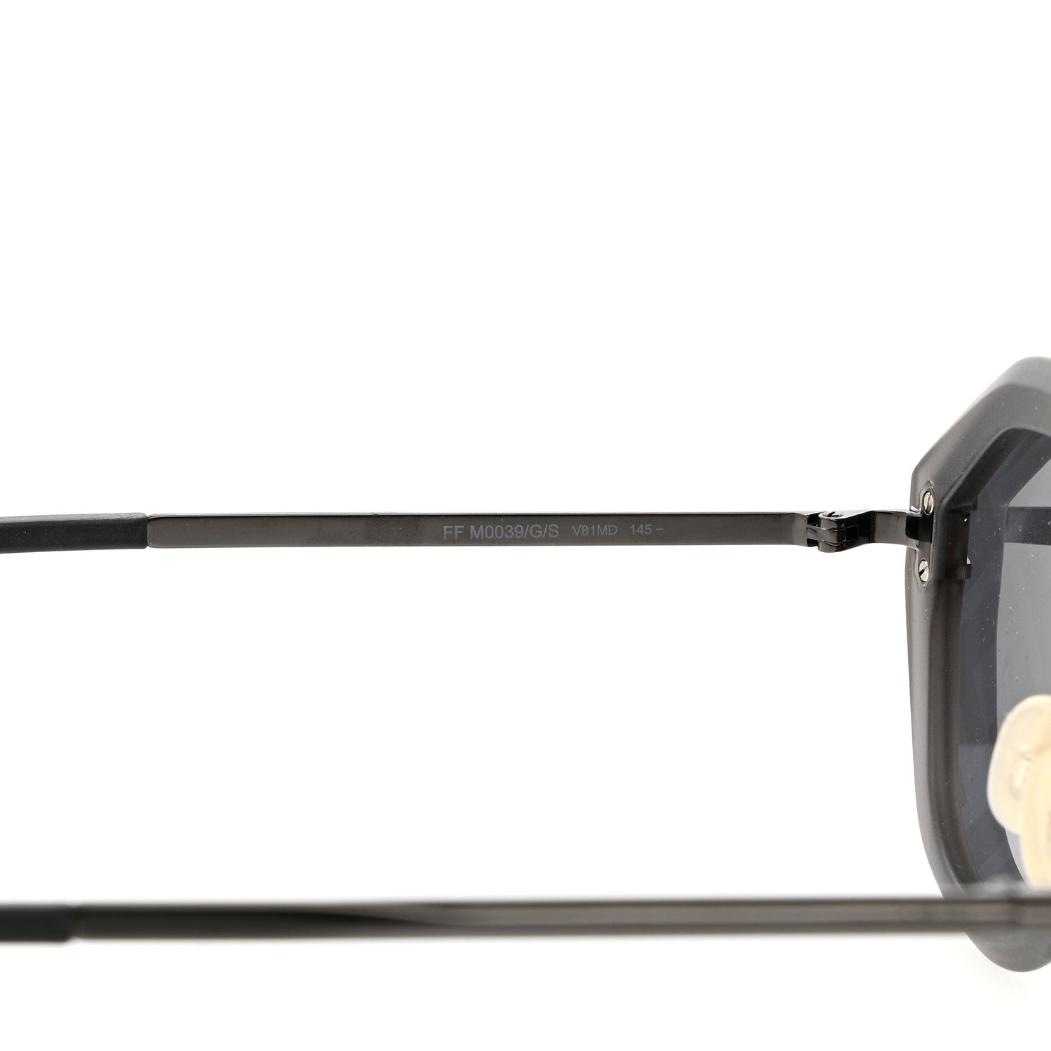 Fendi FF Fabulous Shield Sunglasses FF M0039/G/S Black 6 of 8