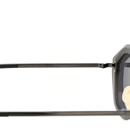 Fendi FF Fabulous Shield Sunglasses FF M0039/G/S Black 6 of 8