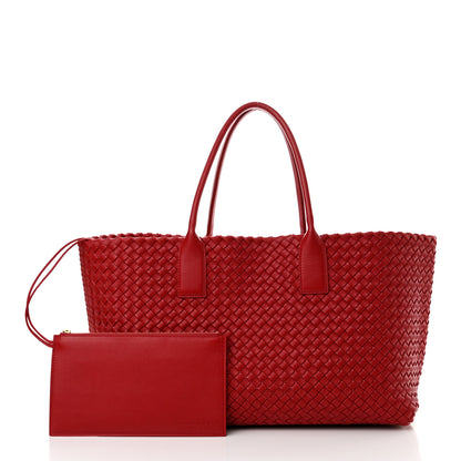 Bottega Veneta Lambskin Intreccio Medium Apple Candy 3 of 11