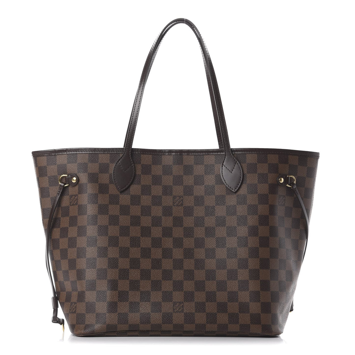 Damier Ebene Neo Neverfull MM Rose Ballerine