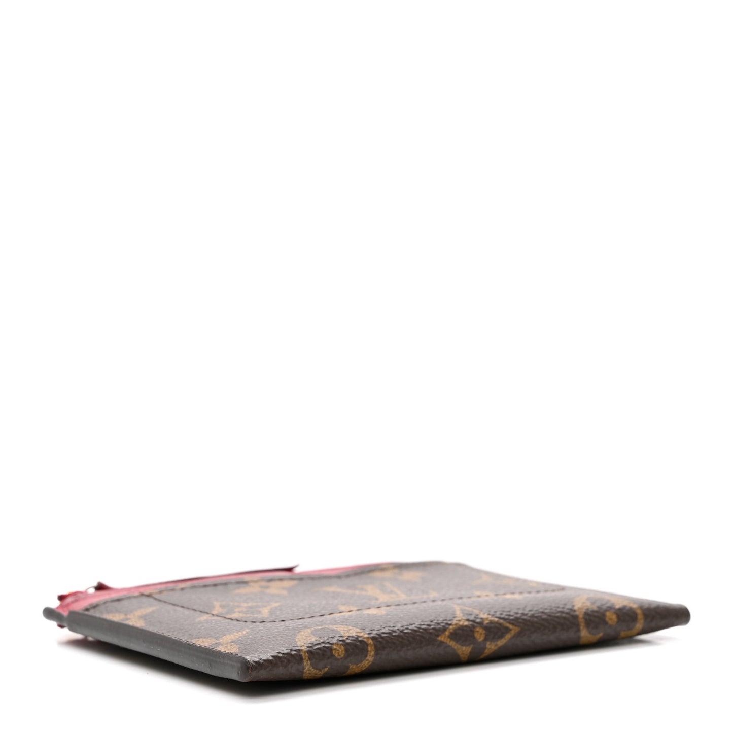 Monogram Zipped Card Holder