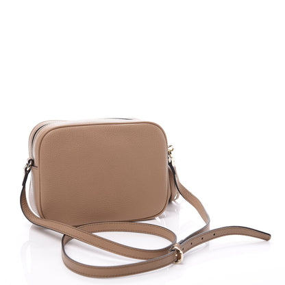 Gucci Pebbled Calfskin Small Soho Disco Bag Camelia 2 of 11