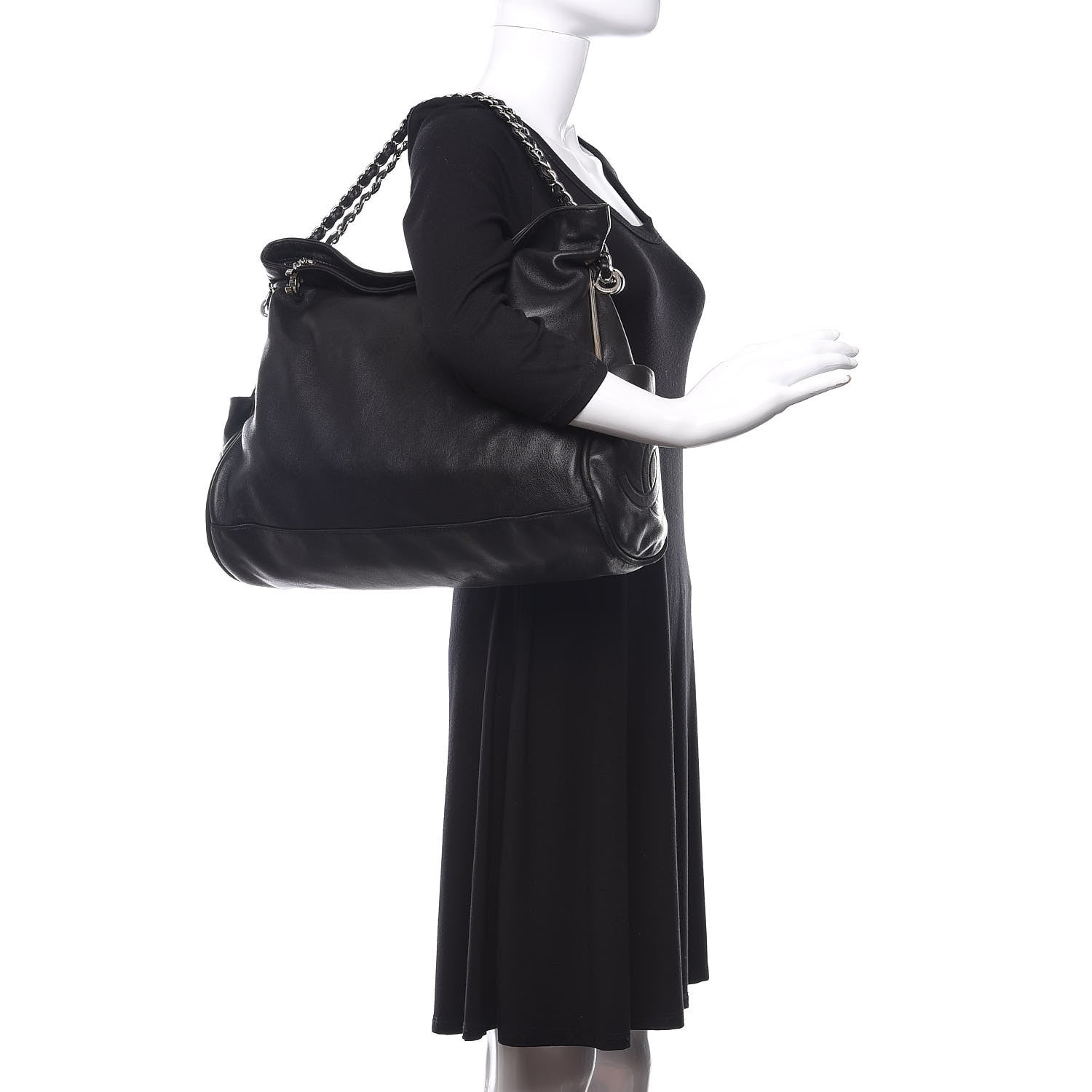 Chanel Lambskin Ultimate Soft Tote Black 2 of 15