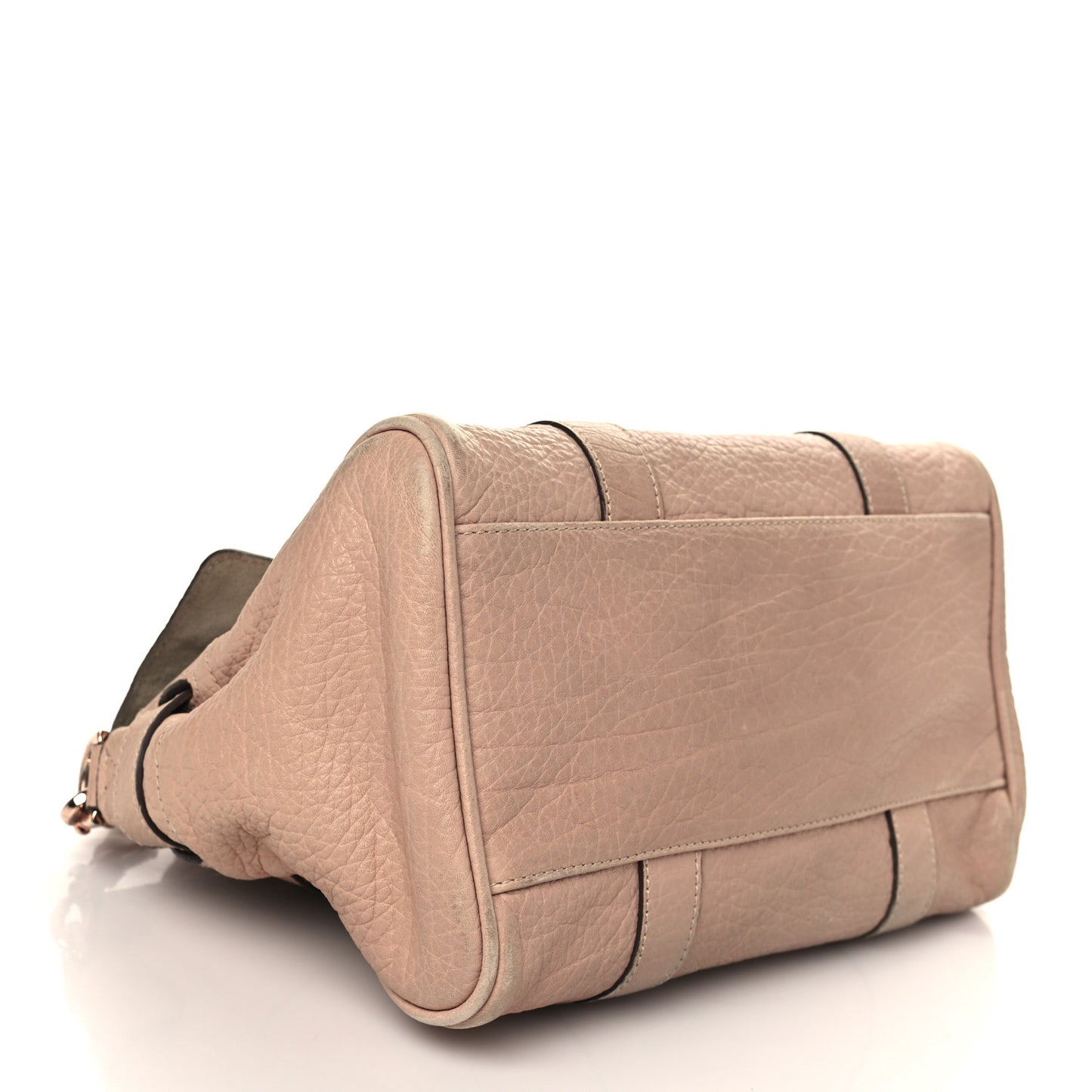 Classic Grain Small Bayswater Satchel Rosewater