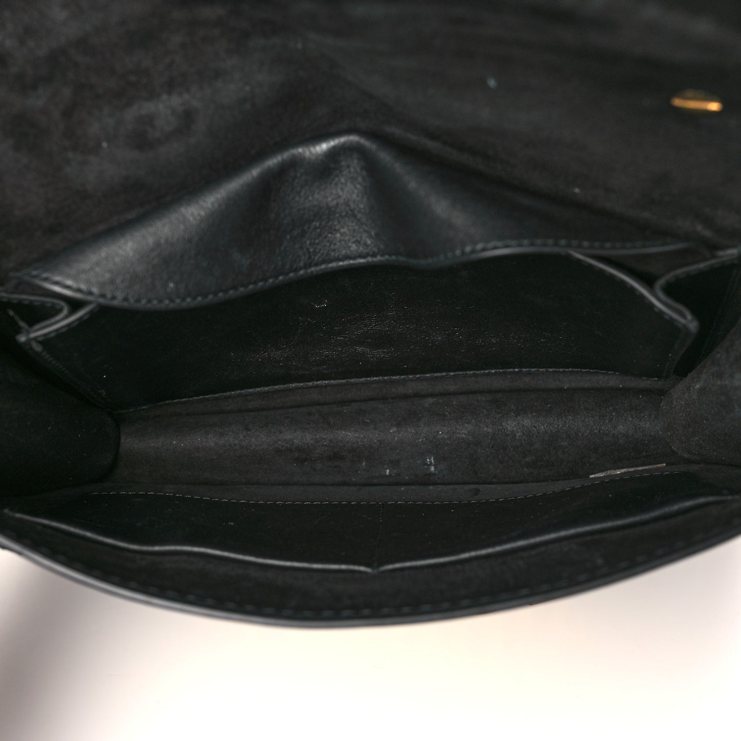Calfskin J'Adior Chain Flap Bag Black