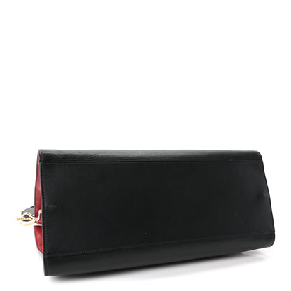 Gucci Nappa Bamboo Web Medium Nymphaea Top Handle Bag Black 4 of 10