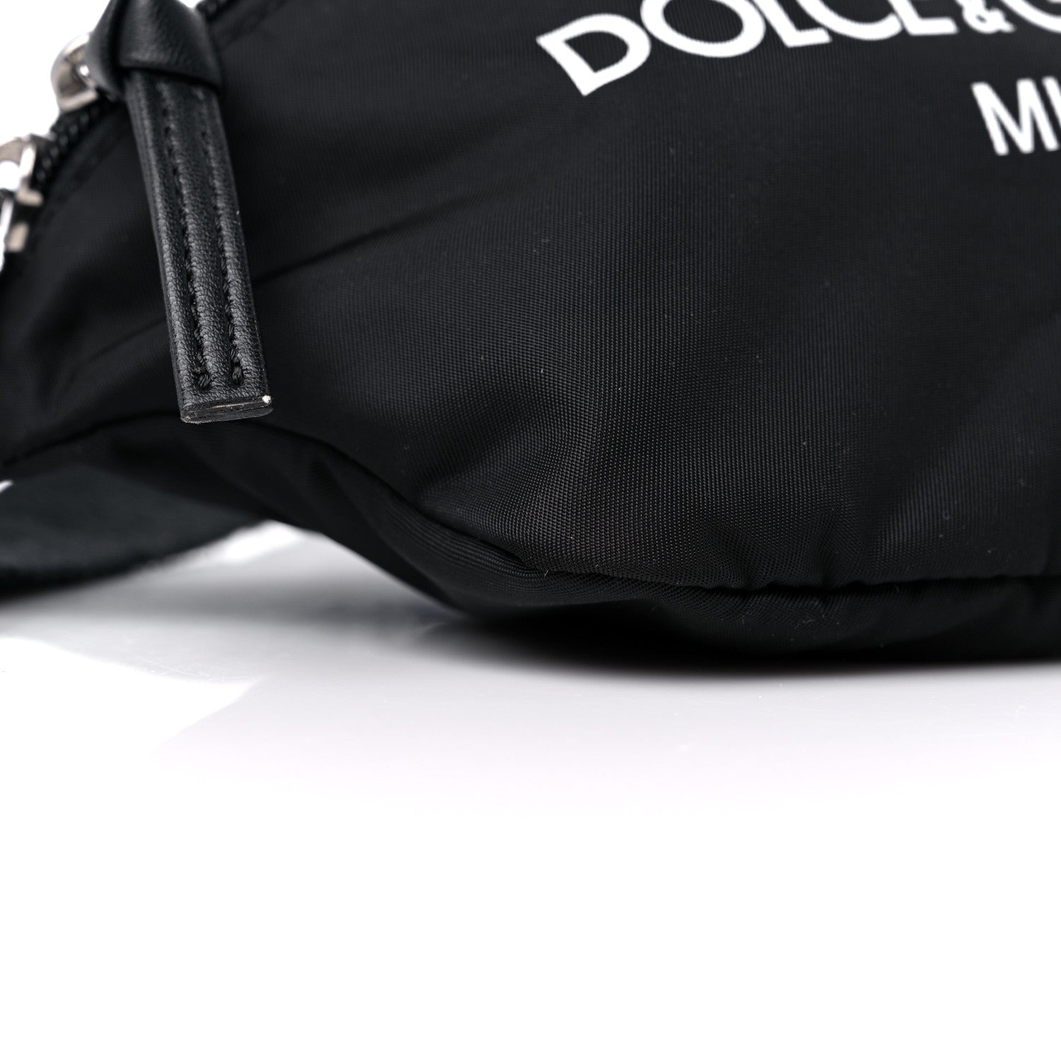 Dolce & Gabbana Nylon Logo Belt Bag Black 7 of 10