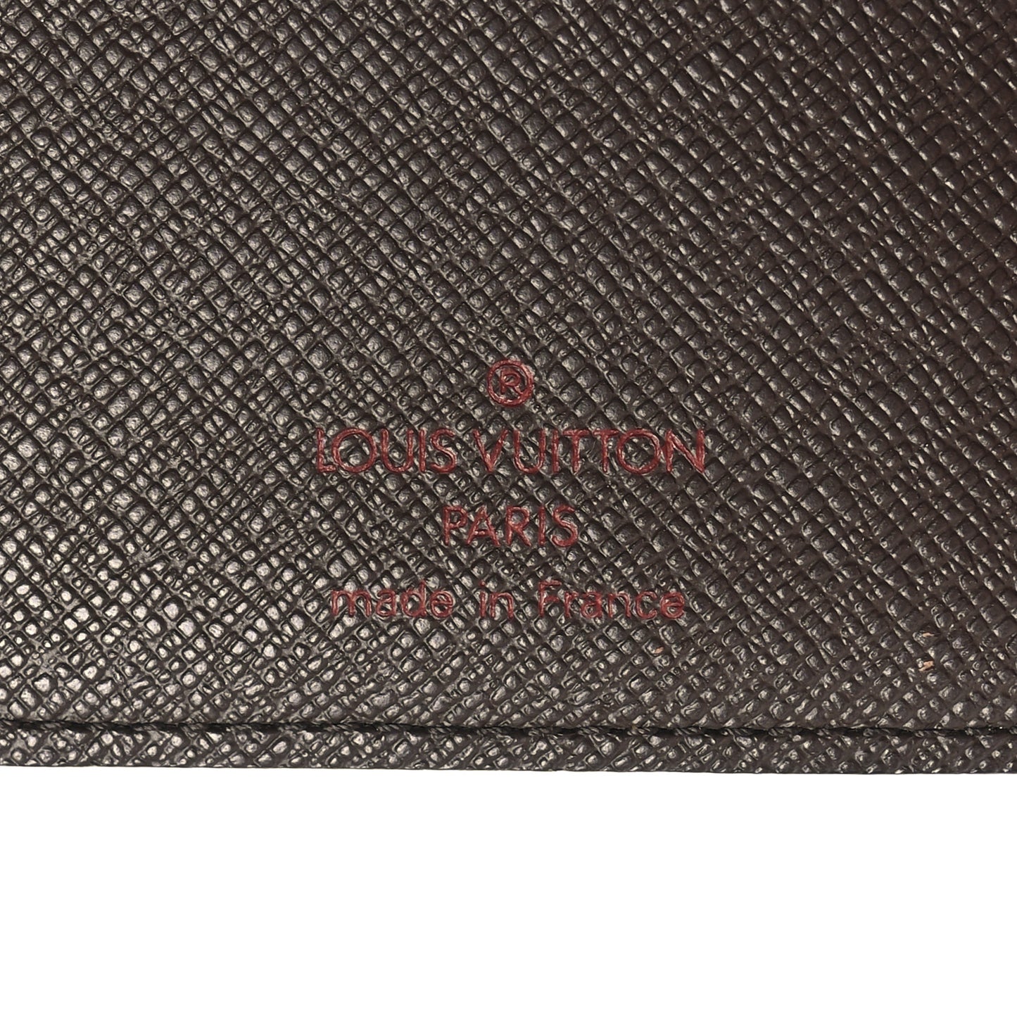 Damier Ebene Medium Ring Agenda Cover