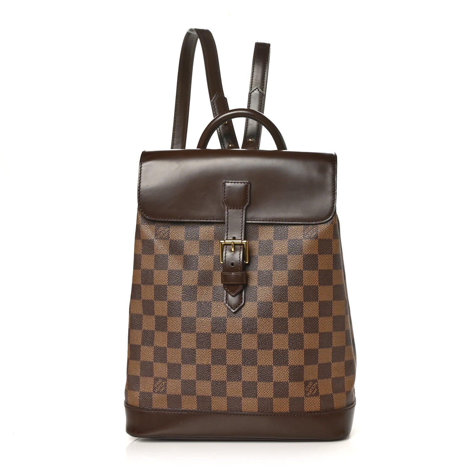 Louis Vuitton Damier Ebene Soho Backpack 1 of 8