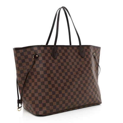 Louis Vuitton Damier Ebene Neverfull GM 2 of 16