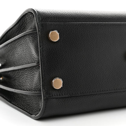 Saint Laurent Grained Calfskin Baby Sac De Jour Souple Black 9 of 10