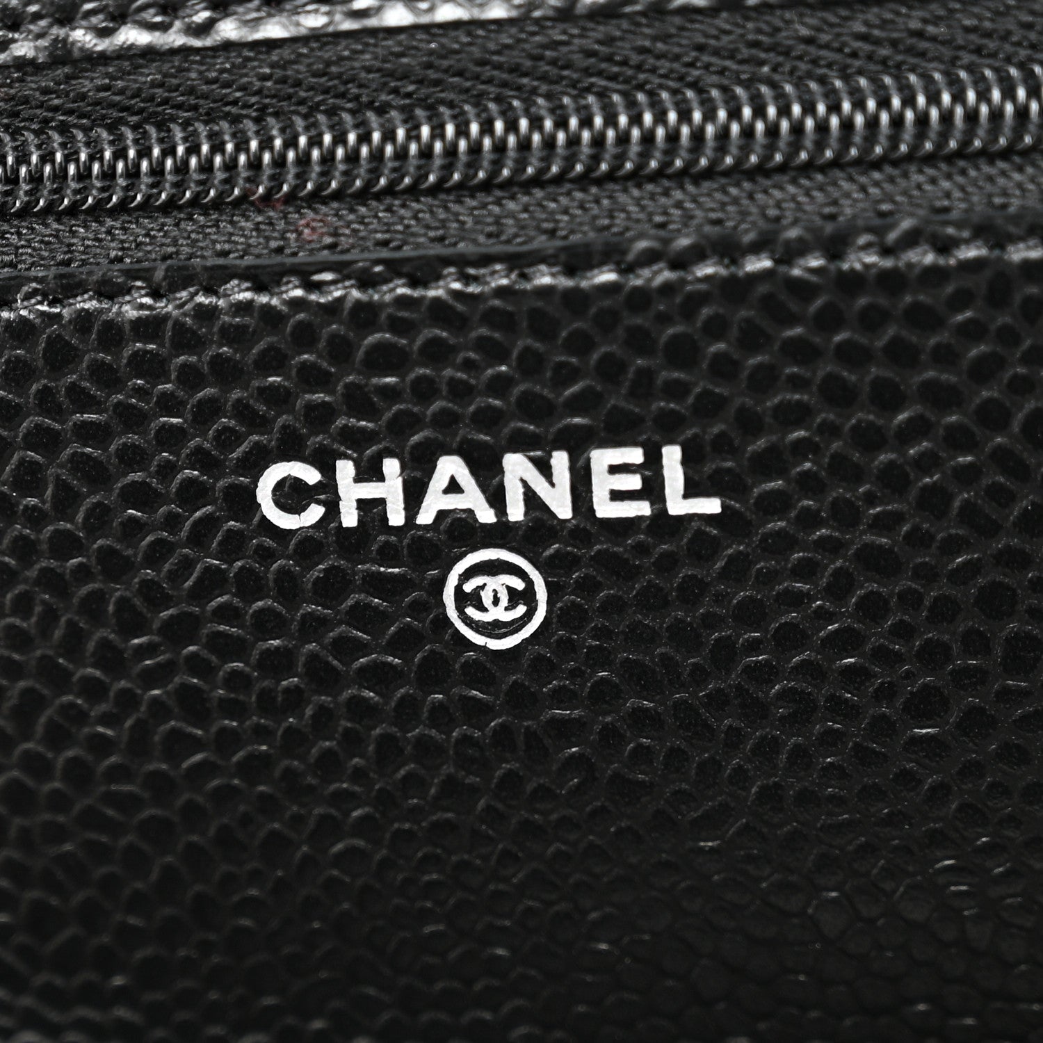 Chanel Caviar Quilted CC Turnlock Wallet On Chain WOC Black 6 of 12