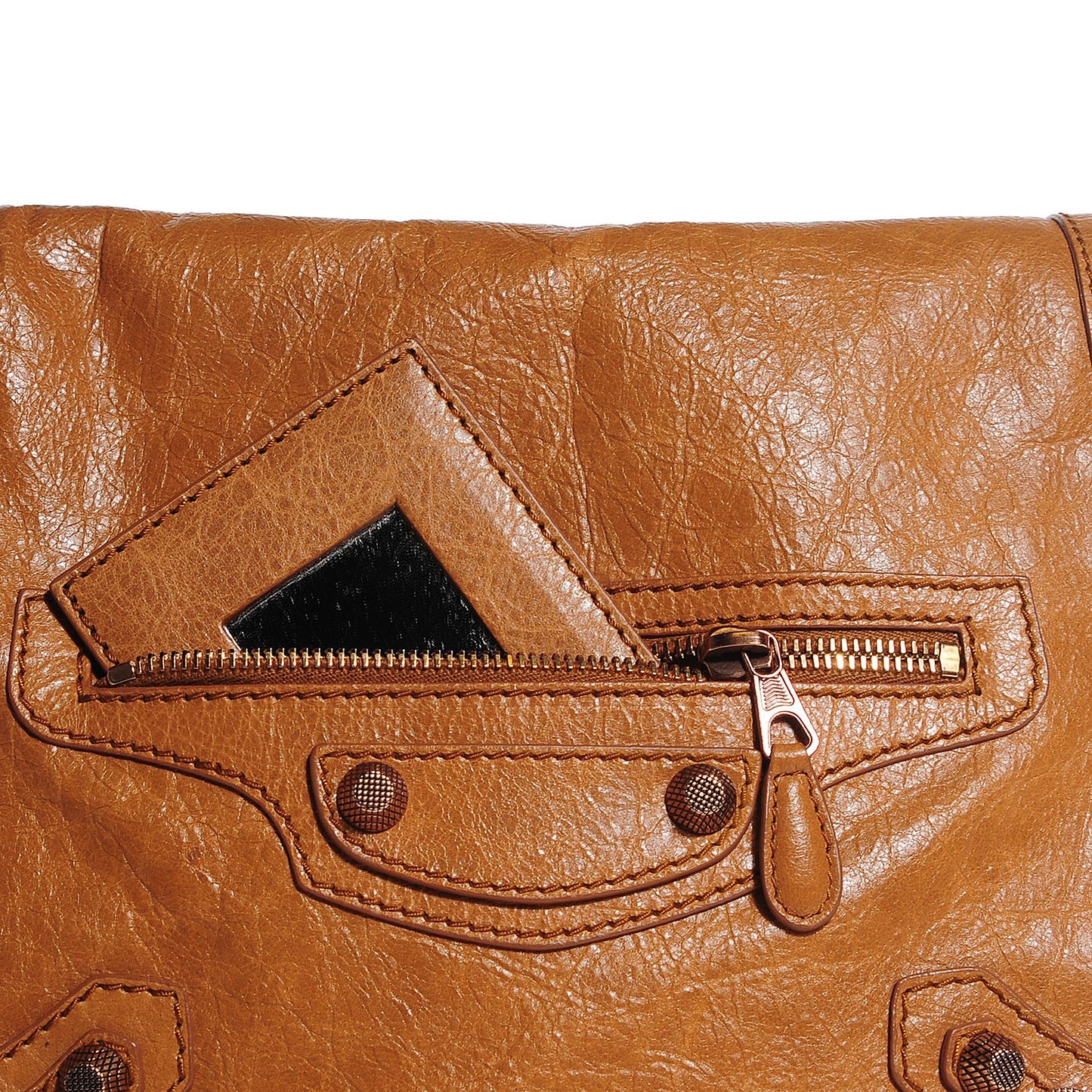 Agneau Giant 12 Rose Gold Hardware Neo Folk Messenger Cumin
