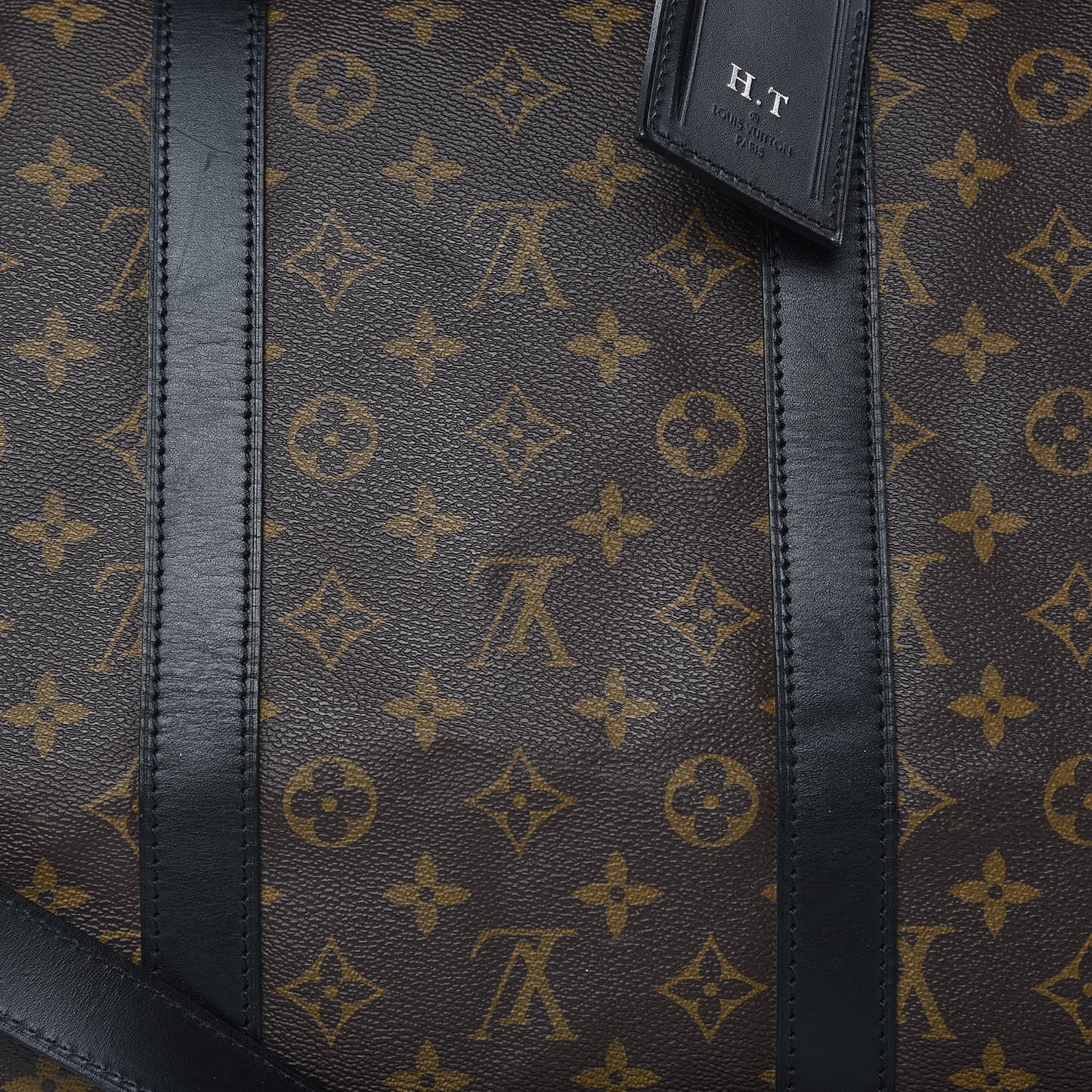 Monogram Macassar Keepall Bandouliere 55