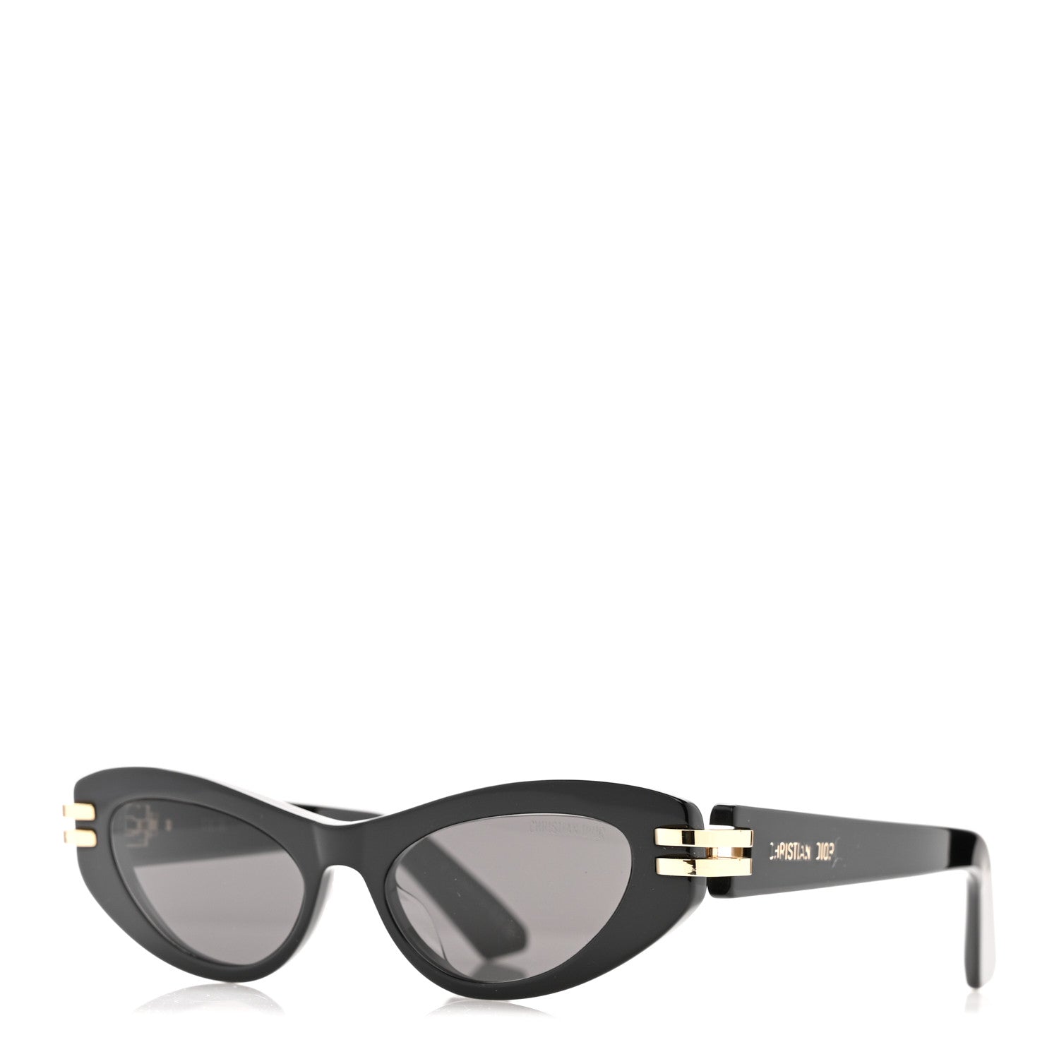 Christian Dior Acetate CDior B1U Cat Eye Sunglasses Black 1 of 9