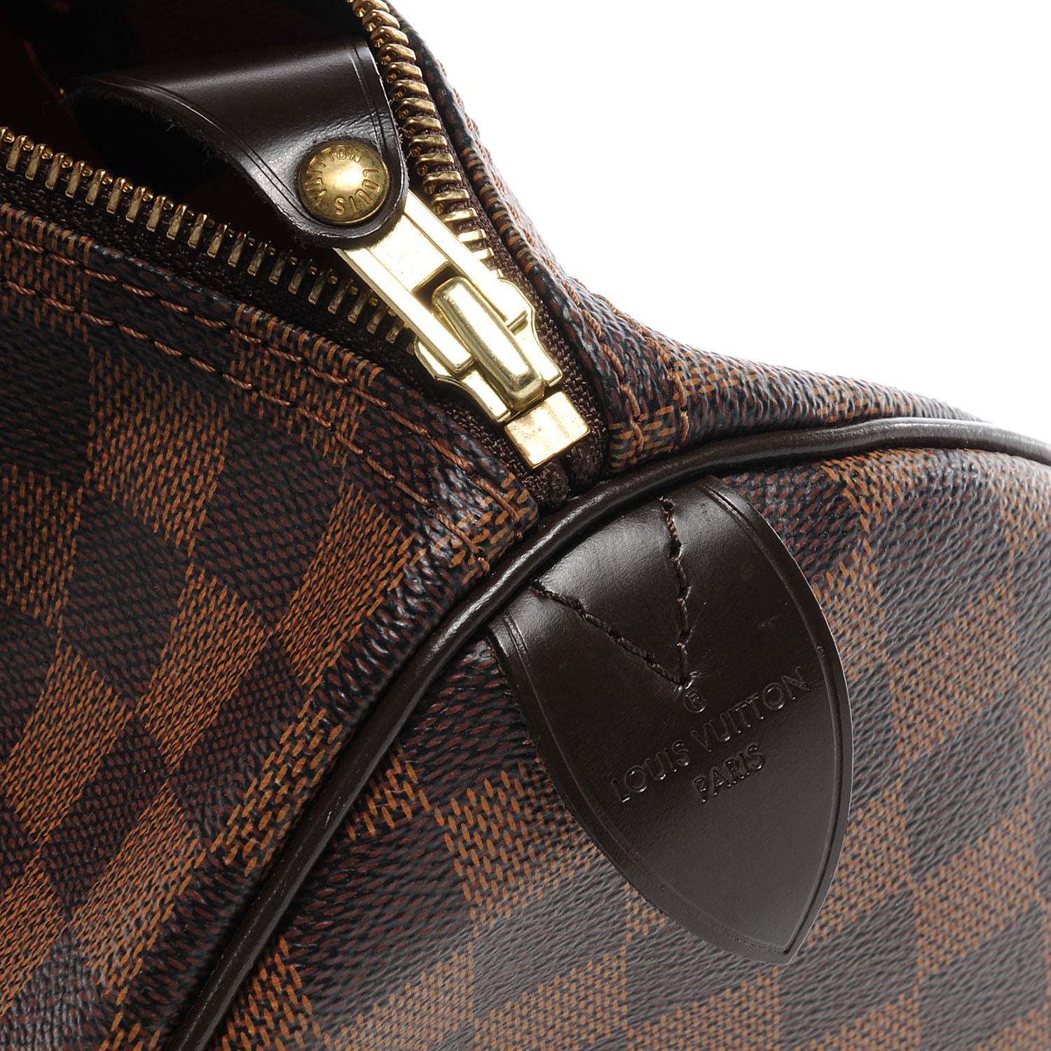 Louis Vuitton Damier Ebene Speedy 35 7 of 8