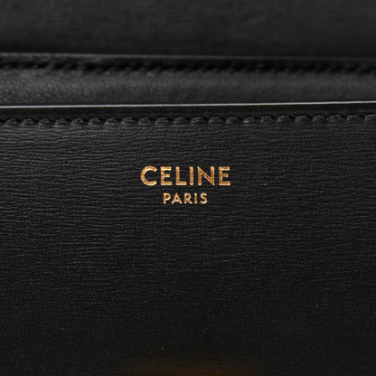 Celine Box Calfskin Teen Classic Box Flap Bag Black 6 of 11