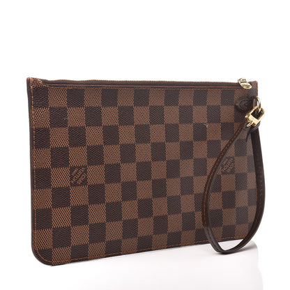 Louis Vuitton Damier Ebene Neverfull MM GM Pochette 3 of 8
