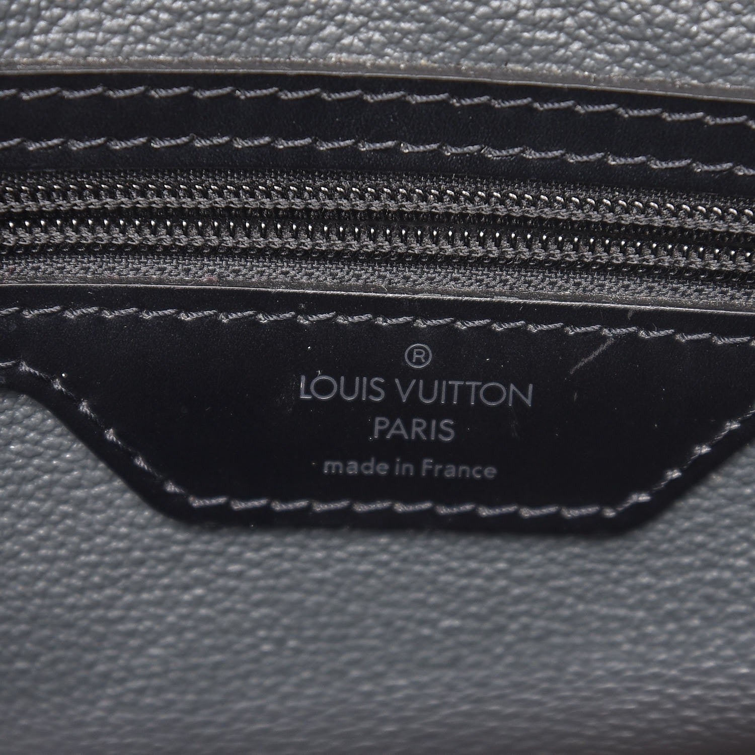 Louis Vuitton Epi Sac Plat GM Black 6 of 16
