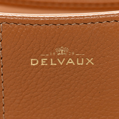 Delvaux Grained Calfskin Mini Brillant Satchel Natural 8 of 12