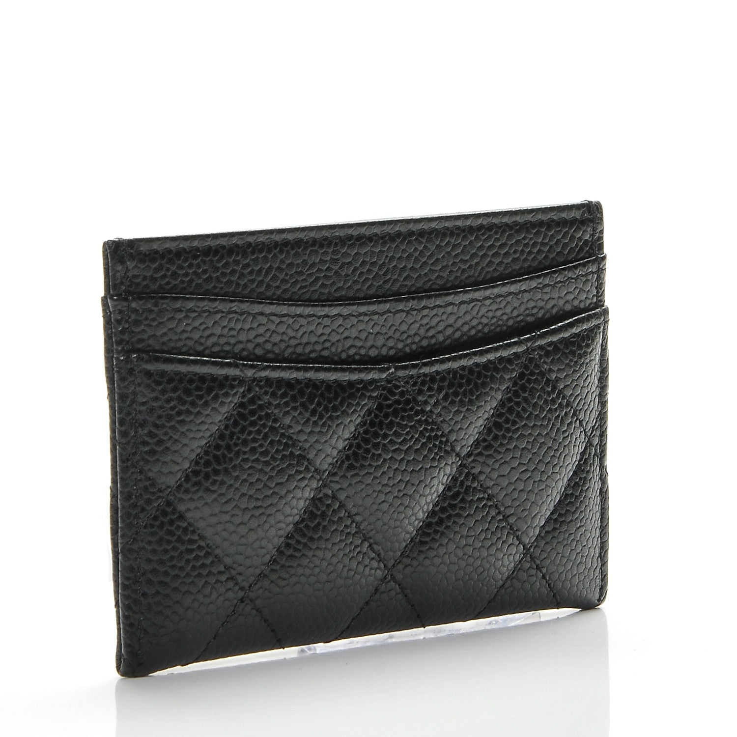 Chanel Caviar Quilted Card Holder Black 3 of 7