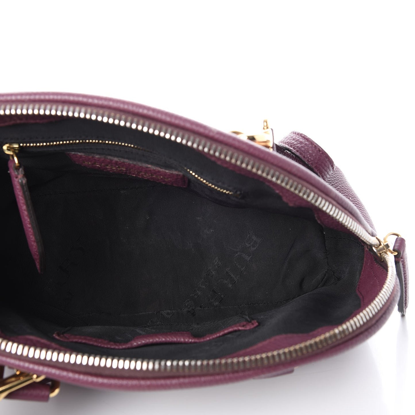 Grainy Calfskin Small Bloomsbury Elderberry