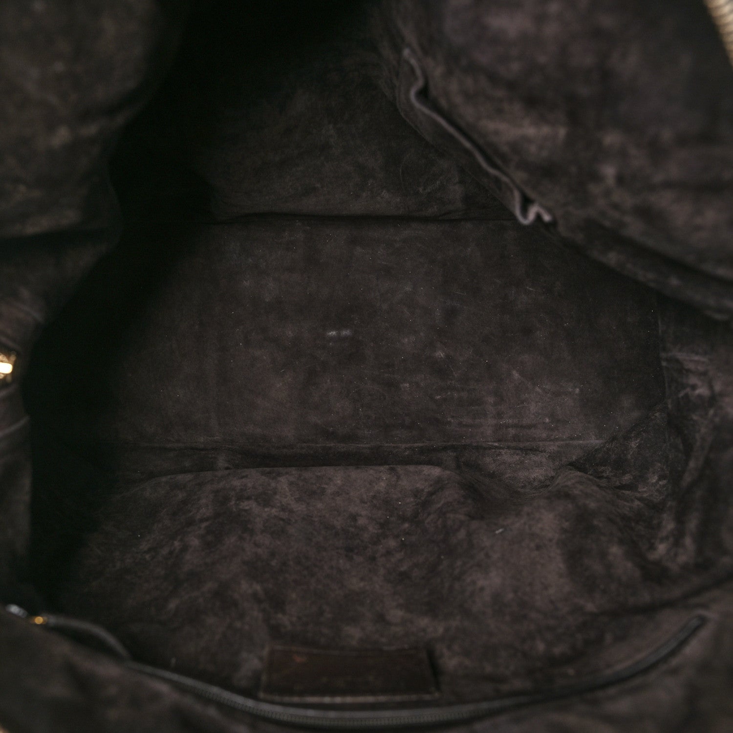 Saint Laurent Crocodile Oversized Muse Bag Brown 4 of 11