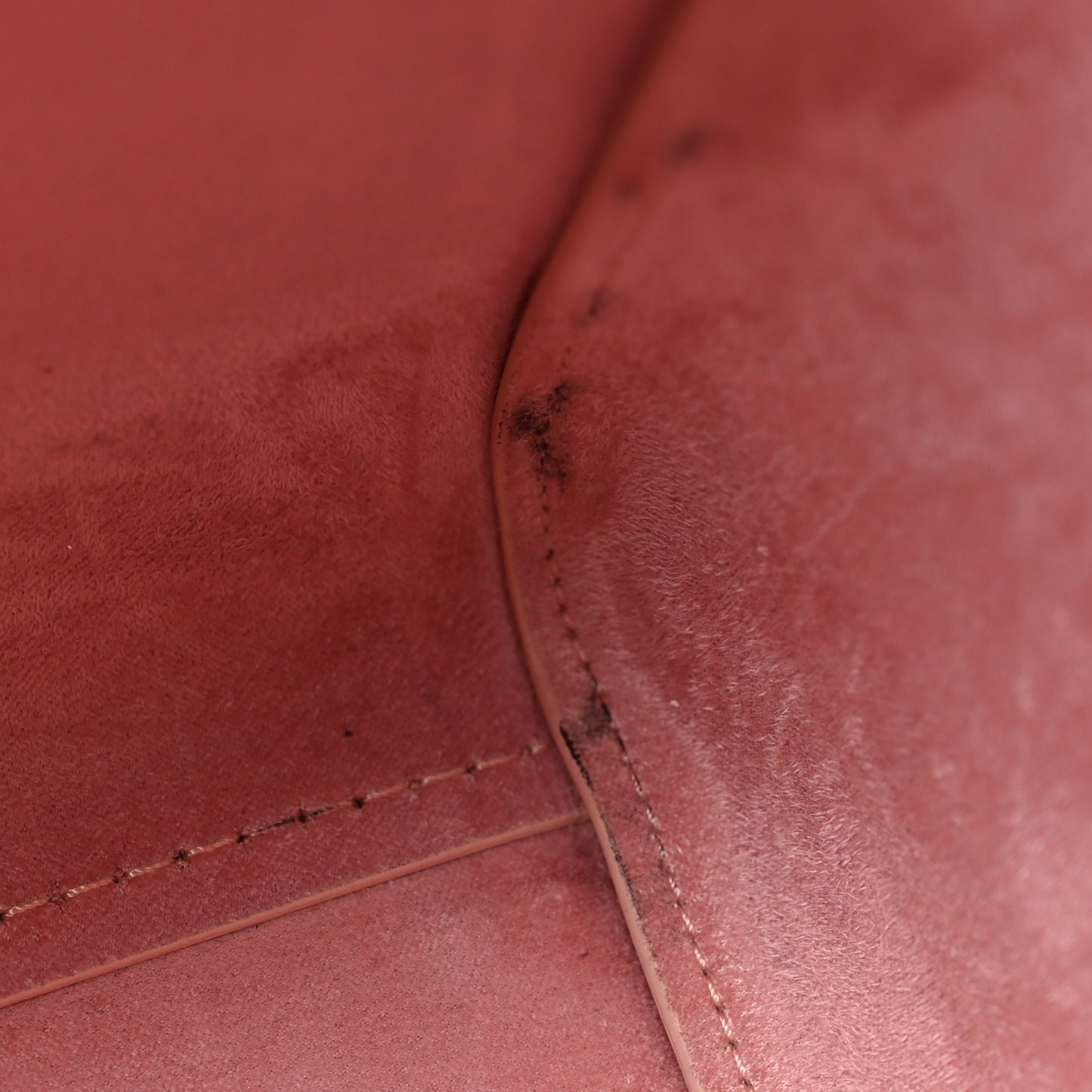 Caviar Small Studded Deauville Tote Light Pink
